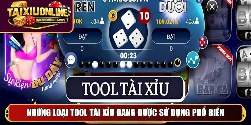 Những loại tool tài xỉu đang được sử dụng phổ biến