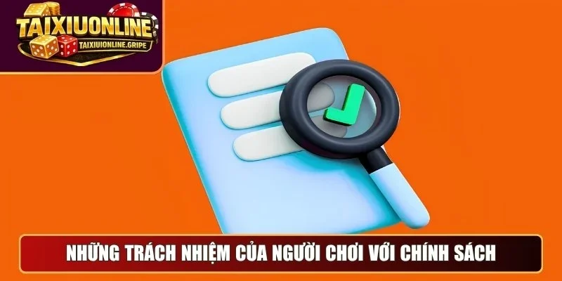 Những trách nhiệm của người chơi với chính sách