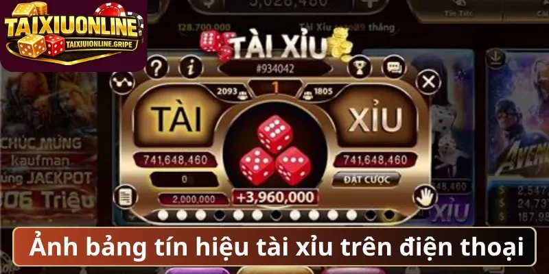 Ảnh bảng tín hiệu tài xỉu trên điện thoại Ảnh bảng tín hiệu tài xỉu trên điện thoại
