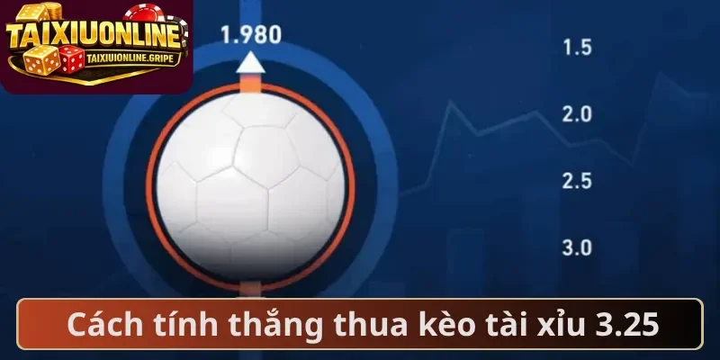 Cách tính thắng thua kèo tài xỉu 3.25