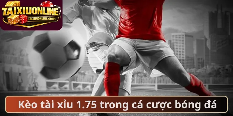 Kèo tài xỉu 1.75 trong cá cược bóng đá