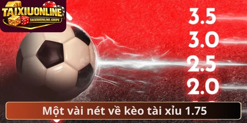 Một vài nét về kèo tài xỉu 1.75